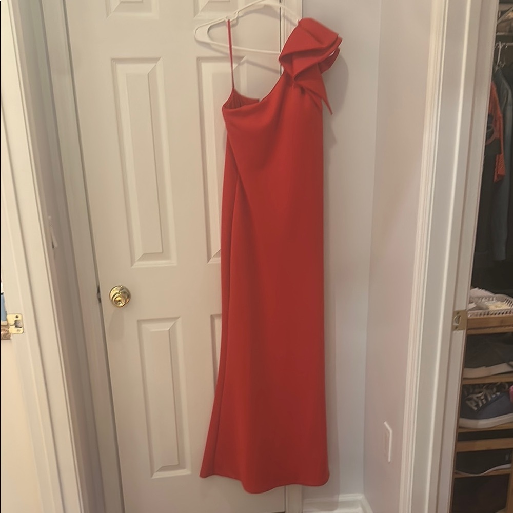 Elegant Red Evening Gown